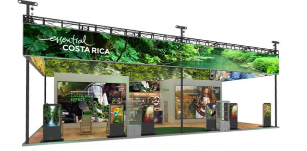 哥斯達(dá)黎加國家館設(shè)計搭建