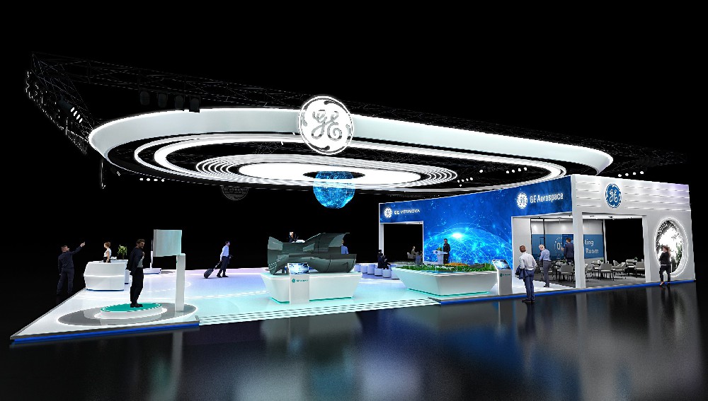 通用電氣-進(jìn)博會展臺設(shè)計